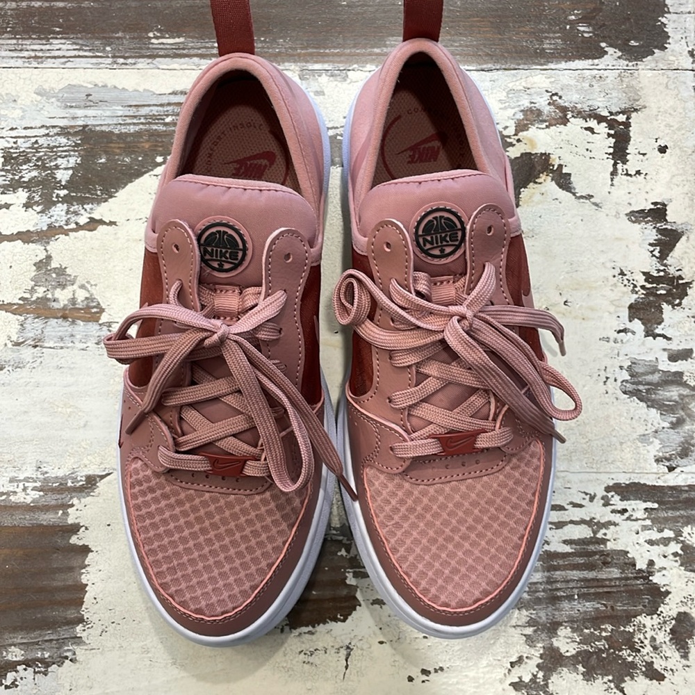 Nike Court Vision Alta - Rust Pink - Size 8.5